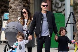 The actress shared a photo of her newest, born in august, on instagram wednesday. Megan Fox S Third Son Journey River Green Looks Like Her Stunning Mother