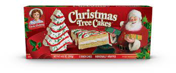 Christmas Tree Cakes Van Little Debbie