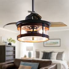 Look for light kit fan that operates with your model. Industrial 36 In Retractable 3 Blade Ceiling Fan With Light Kit Overstock 31930859