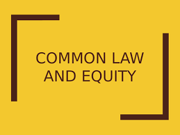 Common law refers to the law created by judges that was historically significant but has been since replaced by parliament common law is the basis of our law today it is an unwritten law that developed from customs and judicial decisions. Common Law And Equity Teaching Resources