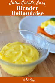 Julia Child S Easy Blender Hollandaise Sauce In 2020 Blender Hollandaise Recipe For Hollandaise Sauce Easy Hollandaise Sauce