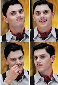 Evan Peters As Mr March On Hotel American Horror Story American Horror American Horror Story Hotel