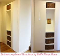 Entrance Cupboard With A Place For Everything Everything In Its Place Ikea Hackers Walk In Closet Ikea Ikea Pax Wardrobe Ikea