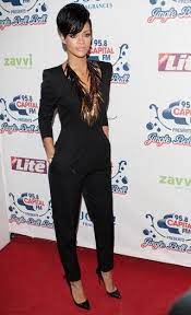 Black Jumpsuit Rihanna Style Rihanna Jumpsuit