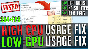 Unfortunately, cpu usage pretty much goes 1:1 with fps no matter what settings. How To Fix Low Gpu Usage Fix High Cpu Usage Boost Fps While Gaming Fortnite Pubg Csgo All Games Youtube