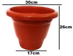 Square nursery pots are excellent for gardeners looking to save space and maximize your garden's canopy. Alkarty Plastic 12 Inch Flower Pot Planters Container Brown