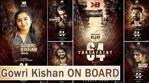 Vijay starrer thalapathy 64 is a gangster drama and will also star vijay sethupathi and malavika mohanan. Thalapathy 64 Cast à®¤à®³à®ªà®¤ 64 à®ªà®Ÿà®¤ à®¤ à®² à®• à®Ÿ à®Ÿ à®¤ à®° à®· à®µ à®Ÿ à®¯ Video Dailymotion