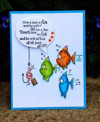 My Boss Told Me To Have A Good Day So I Went Fishing Dictionary S Creative Space Rubbernecker Stamps Fishing Birthday Cards Masculine Birthday Cards Fishing Cards