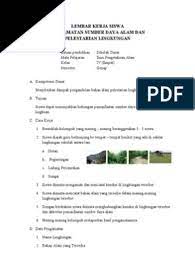 Contoh lks ips sd kelas 4. Lembar Kerja Siswa