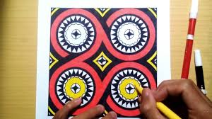 Jenis jenis pola ragam hias mikirbae com. Cara Menggambar Ukiran Toraja Pa Ulu Karua Youtube