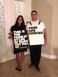 Black And White Duo Halloween Costumes Cards Against Humanity Diy Couples Halloween Costume We Used 33 Last Minute Halloween Costumes Easy Couple Halloween Costumes Halloween Costumes Diy Couples