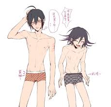 I think it would be nice to have more happy moments of shuichi, i feel like he's always sad and always focusing on preventing murder. Saihara Shuichi X Ouma Kokichi Ndrv3 Vk Danganronpa Characters Danganronpa Anime