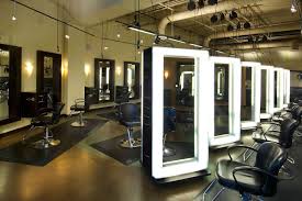 I just love this nature inspired hair salon design. The 100 Best Salons In The Country Best Hair Salons In America