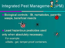 Seeking a solution for maximizing the efficiencies throughout the pest chart? Integrated Pest Management Reducing Pesticide Use Integrated Pest