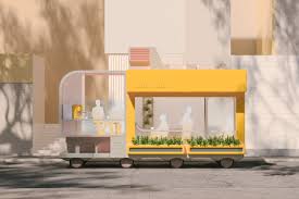 Cafe On Wheels Ikea Design Ikea Autonomous Vehicle