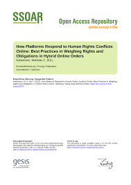PDF) Facebook and Artificial Intelligence: A Review of Good Practices