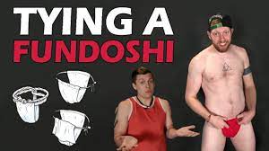 How to tie a fundoshi