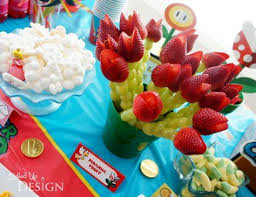 56 Trendy Fruit Kabobs For Party Birthdays Green Grapes Super Mario Birthday Party Super Mario Birthday Super Mario Bros Birthday Party