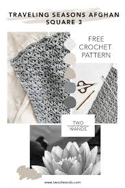 Just type the number of square feet into the box and the conversion will be performed automatically. Traveling Seasons Afghan Square 3 Free Crochet Pattern Two Of Wands