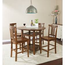 If the table is painted or varnished, you'll need to strip the surface. Oakland 5 Piece Dining Room Chair And Table Set In Toffee With A Wood Stain Finish Overstock 19895181