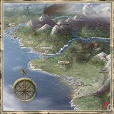 Neverwinter Map Google Search Fantasy World Map Fantasy Map Fantasy Landscape