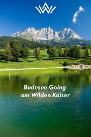 Badesee Going Am Wilden Kaiser Badesee Ausflug Wilder Kaiser Wandern