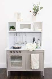 If you haven't already assembled your play kitchen, it's best to paint before assembly. Ikea Play Kitchen Hack Hello Hughes