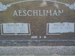 Imogene Ruth Bucher Aeschliman (1922-2003)