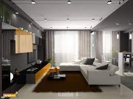Unique Track Lighting For Great Living Room Idea Living Room Design Modern Small Living Room Design Small Living Rooms