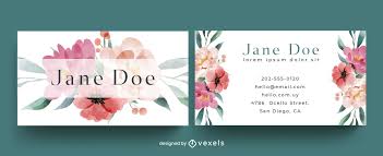 Stylish business card that is very useful for creative entrepreneurs and artists. Business Card Vector Graphics To Download