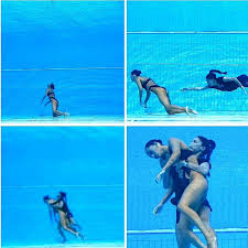 She was drowning. And nobody noticed… Nobody, except one. It was June 2022,  at the World Championships in Budapest. Anita Álvarez, an American swimmer  with proud Mexican roots, glided through the water