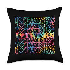 Amazon.com: Twink Lover T-shirts I Love Twinks Tie Dye Heart for Gay Men  LGBT Pride Throw Pillow, 18x18, Multicolor : Home & Kitchen