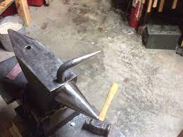 Forged from 1” axel heat tempered | Blacksmithing, Blacksmith tools, Iron  work