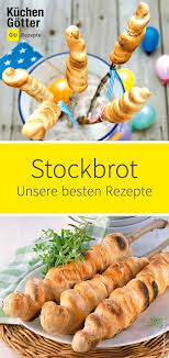 Kindheitsklassiker Stockbrotrezepte Ferienlager Grillabend Knusprige Stockbrot Normalen Beliebt Grillen Zeigen Lecker Vegan Fast Food Food Recipes