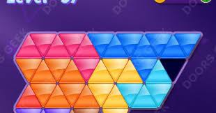 Coin is moved to a position adjacent to two other coins. Block Triangle Puzzle 12 Mania Level 57 Solution Doors Geek