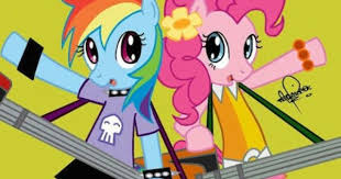 Hi Hi Puffy Ami Yumi Cool Cartoons My Little Pony Mario Characters