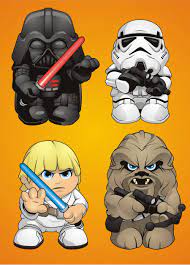 Star Wars Characters By Burningeyestudios On Deviantart Star Wars Characters Vector Star Wars Characters Star Wars Printables