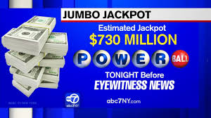 The minimum roll increase between draws was set at $2 million. Powerball 1 Winner For 731 Million Powerball Jackpot Winning Numbers Are 40 53 60 68 69 22 Abc7 New York