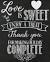 Printable Wedding Sweet Table Sign