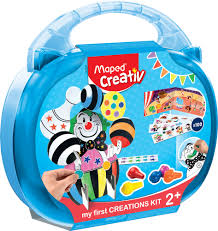 Visages disparaissant sous le maquillage, vêtus de façon spectaculaire, les clowns se partagent. Maped Creativ Kit Gommettes Et Coloriage 1er Age Papeterie Michel