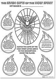 We first receive the seven gifts of the holy spirit in the sacrament of baptism; Pin On Paper Craft