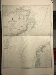 England South Coast Navigational Chart Hydrographic Map