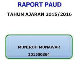 Contoh skripsi pendidikan anak usia dini. Dokumen Download Contoh Raport Paud Terbaru Tahun Ajaran 2016 2017 Format Microsoft Word Doc Pendidikan Anak Usia Dini Belajar Buku