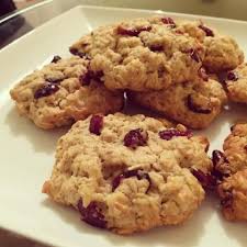 Cookies Aux Flocons D Avoine Et Aux Cranberries Flocon Avoine Cookies Recette Recette De Petit Dejeuner