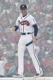 Jul 16 2018 Washington Dc Usa Atlanta Braves First Baseman Freddie Freeman 5 Is Introduced Before The 2018 Mlb Ho Atlanta Braves Usa Today Sports Braves