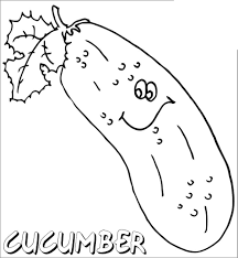 Contains a variety of botany, planets and flower designs. Cucumber Coloring Pages Free Printable Coloring Pages For Kids