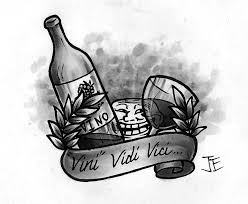 A beautiful, different and creative design for a sugar skull tattoo. John Embry Tattoos In Lieu Of The Hilariously Misquoted Veni Vidi
