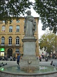 Aix En Provence Bouches Du Rhone Statue Du Roi Rene Sur Le Cours Mirabeau œuvre Du Sculpteur David D Angers Aix En Provence Les Sculpteurs Pont A Mousson