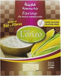 Farine De Mais Ameloree Sans Gluten 250g Lorizo