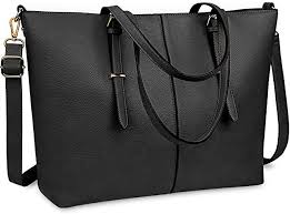 Laptop Tote Bag For Women 15 6 Inch Waterproof Lightweight Leather Computer Laptop Bag Women Business Office W In 2020 Laptop Bag For Women Laptop Tote Bag Laptop Tote